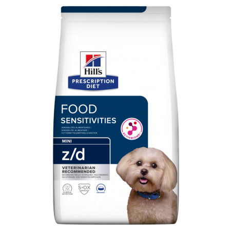 Hill s PD Canine z/d mini sausas pašaras alergiškiems šunims 6 kg