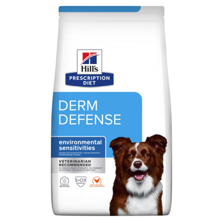 Hill's PD Canine DermDef sausas pašaras alergiškiems šunims 12kg
