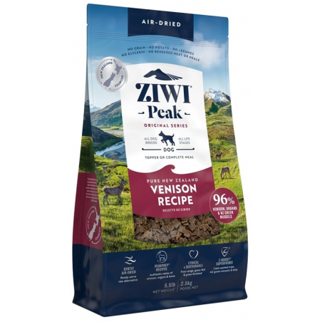 Ziwi Peak Dog Air-Dried Venison ore džiovintas maistas šunims 1 kg
