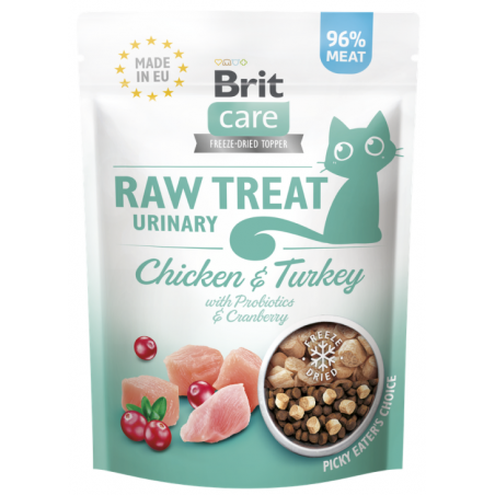 Brit Care Cat Raw skanėstas katėms Urinary 40g