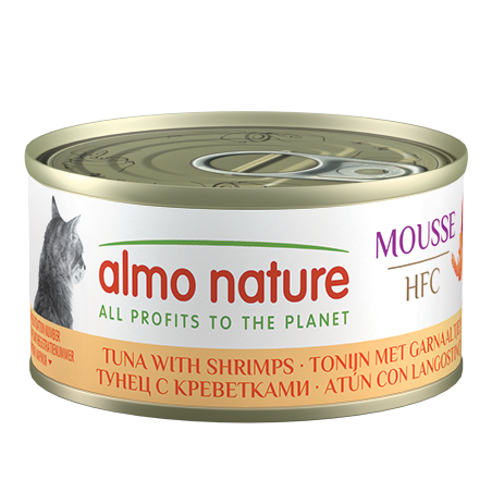 Almo Nature HFC Mousse Tuna with Shrimps 70g