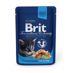 Brit Premium Chicken Chunks Kitten
