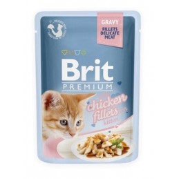 Brit Premium Delicate Chicken for Kitten in Gravy