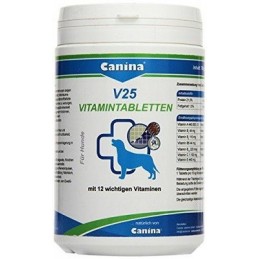 Canina V25 vitaminų tabletės