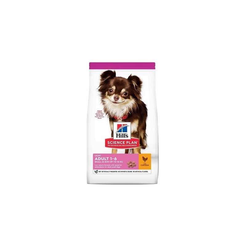 HILL'S Science Plan Canine Adult Light Small & Miniature Chicken & Turkey HILL'S Science Plan Canine Adult Light Small & Miniature Chicken & Turkey
