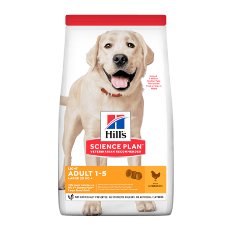 Hill's Science Plan Light Large Breed Adult