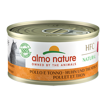 Almo Nature HFC with Chicken&Tuna šlapias maistas katėms
