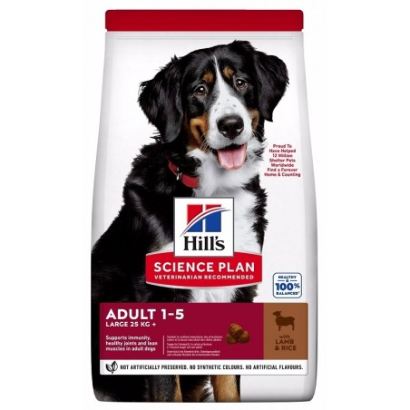 Hill's SP Large Breed Adult Lamb su (ėriena) sausas pašaras didelių veislių šunims