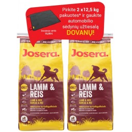 Josera Lamb & Rice sausas...