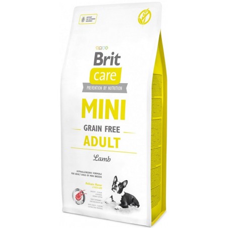 Brit Care Mini Adult Lamb (ėriena) sausas maistas šunims 2kg