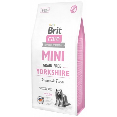 Brit Care Mini Yorkshire su (lašiša ir tunu) sausas pašaras šunims 2kg