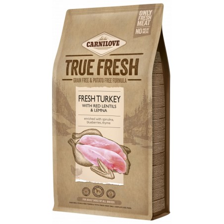 Carnilove True Fresh Turkey (kalakutiena) sausas pašaras šunims