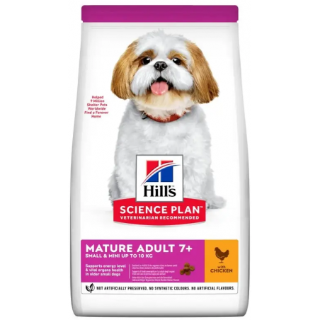 Hill's SP Small & Mini Mature Adult 7+ sausas pašaras šunims