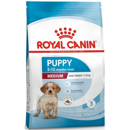 ROYAL CANIN Medium Puppy sausas pašaras šunims 15 kg