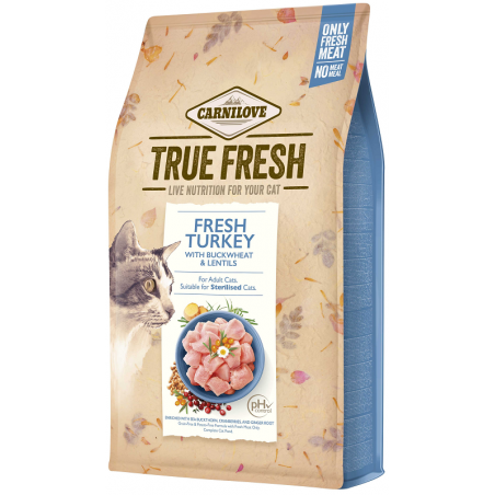Carnilove True Fresh Cat Fresh Fish sausas maistas katėms