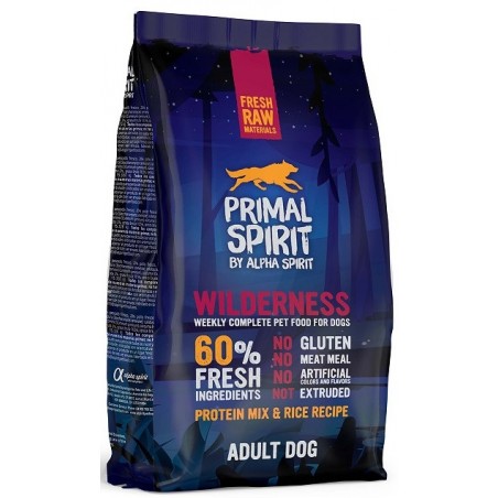 PRIMAL SPIRIT Wilderness Adult Dog Drėgnas Pašaras Šunims 1kg