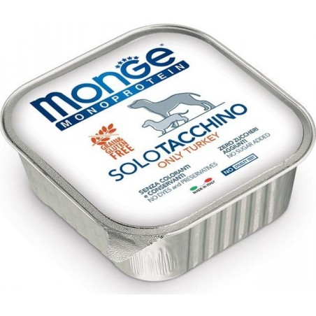Monge Monoprotein solo tacchino konservai šunims su kalakutiena 150g