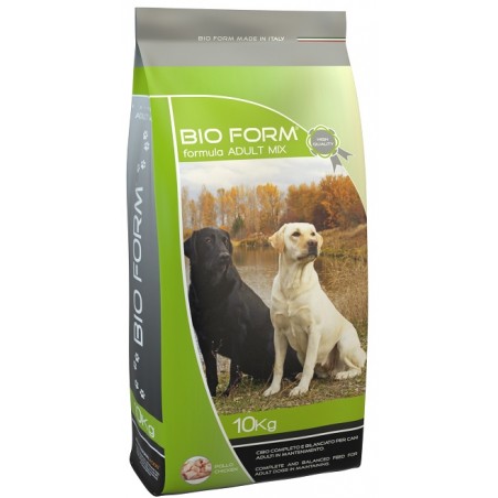 BIO FORM DOG ADULT CROK MULTIMIX sausas maistas suaugusiems šunims su vištiena ir kalakutiena