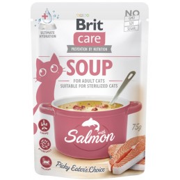 Brit Care Cat Soup Salmon...