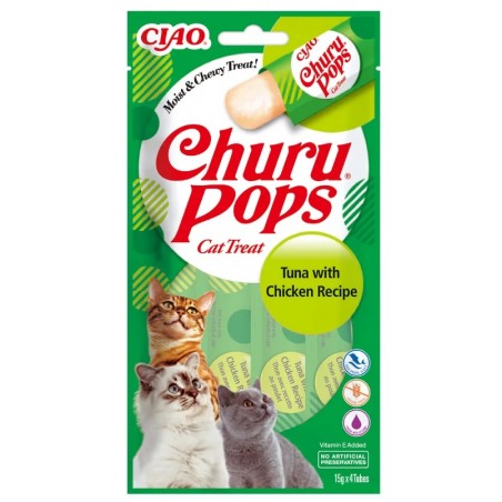Churu Cat Pops Tuna Chicken skanėstas katėms