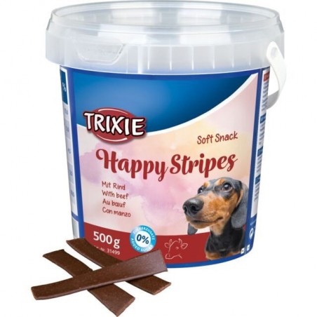 TRIXIE Soft Snack Happy Juostelės skanėstas šunims, 500 g