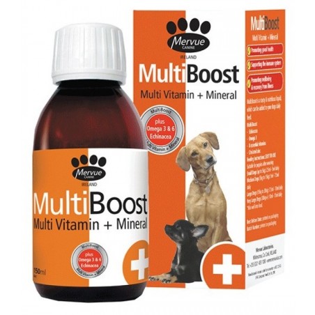 Mervue Multi Boost multivitaminai šunims, 150ml