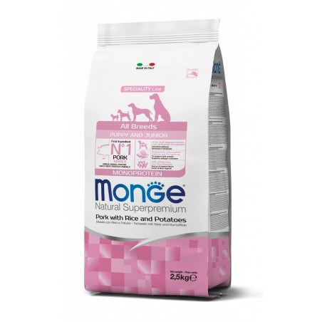 Monge All Breeds Puppy Pork (kiauliena) maistas šunims iki 1 metų
