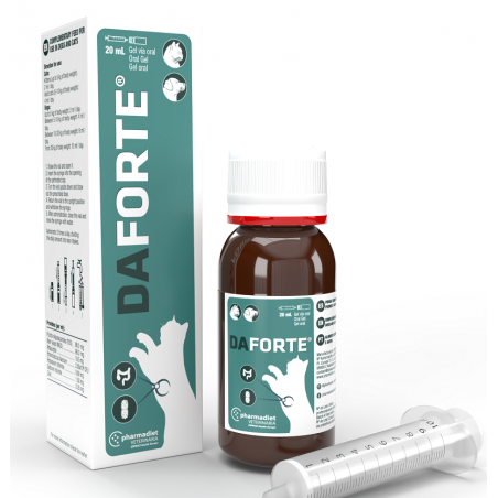Da Forte suspensija virškinimui gerinti šunims ir katėms 20 ml