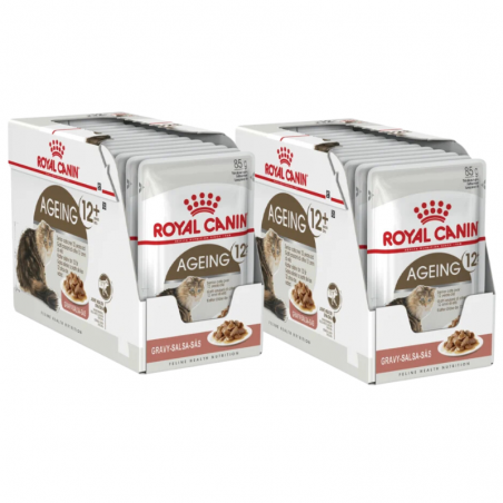 Royal Canin Ageing 12+ in Gravy konservai katėms 24x85g