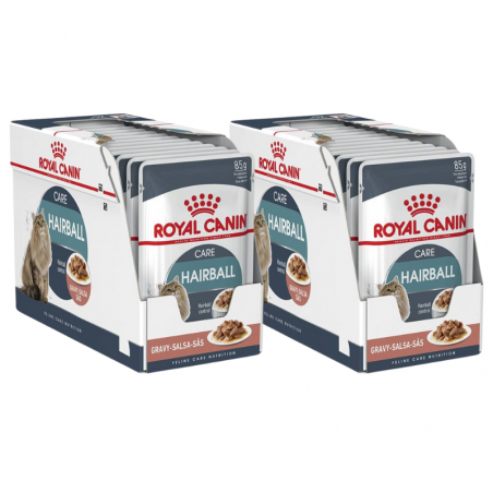 Royal Canin Hairball Care šlapias maistas katėms 24x85g