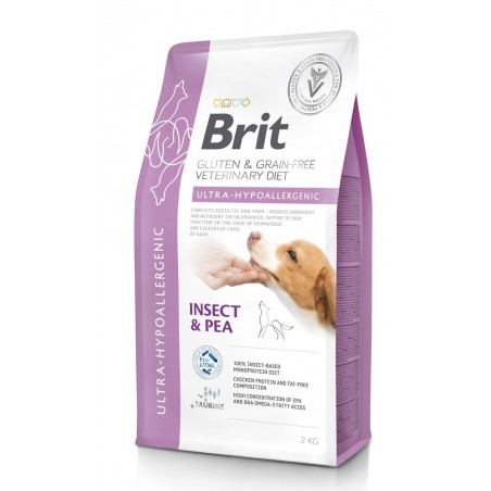 Brit GF Veterinary Diets Dog Ultra-Hypoallergenic sausas maistas šunims