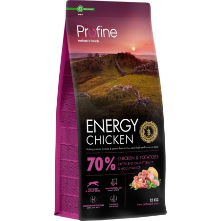 Profine Energy Chicken sausas pašaras šunims