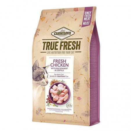 Carnilove True Fresh Cat Fresh Chicken sausas maistas katėms