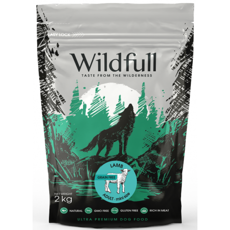 Wildfull Dog Lamb Mini sausas maistas šunims