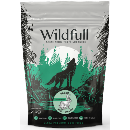 Wildfull Dog Rabbit Mini sausas maistas šunims