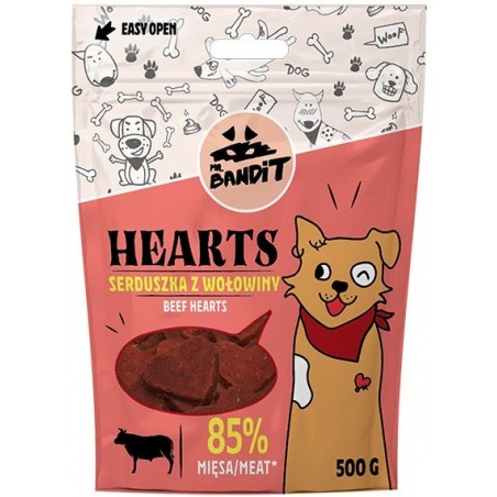 Mr. Bandit HEARTS jautienos širdelės 500 g