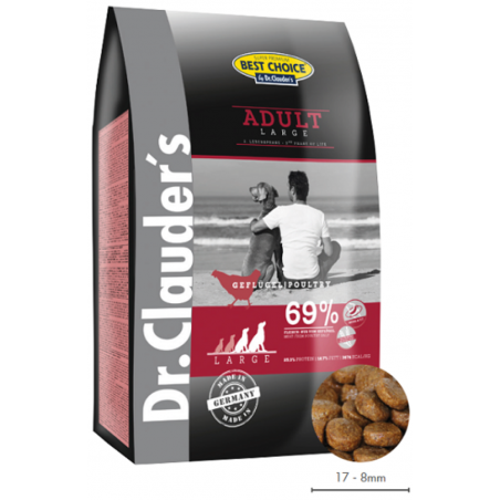 DR. CLAUDER'S ADULT LARGE sausas maistas suaugusiems didelių ir labai didelių veislių šunims